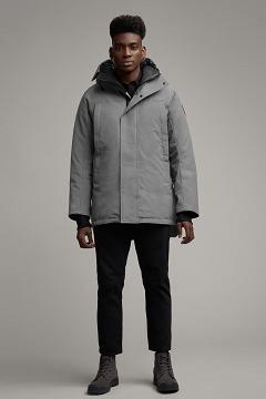 Chamarras Canada Goose Hombre Outlet - Sanford Abrigos Grises Oscuro NA7528361